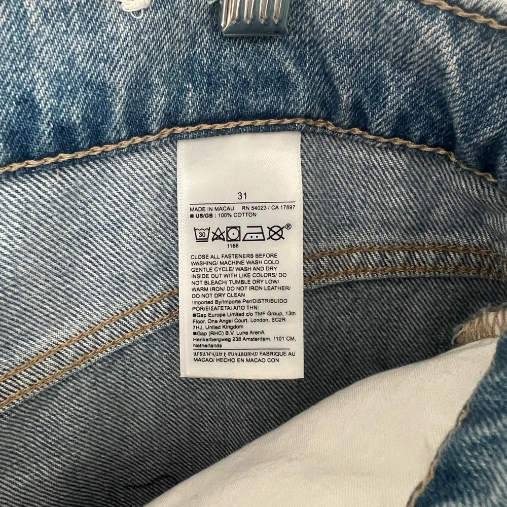Banana Republic High Rise Rigid Wide Leg Size 31 - Picture 4 of 6